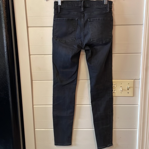 FRAME Denim Le Skinny de Jeanne Washed Jeans Size 26. - Picture 6 of 12